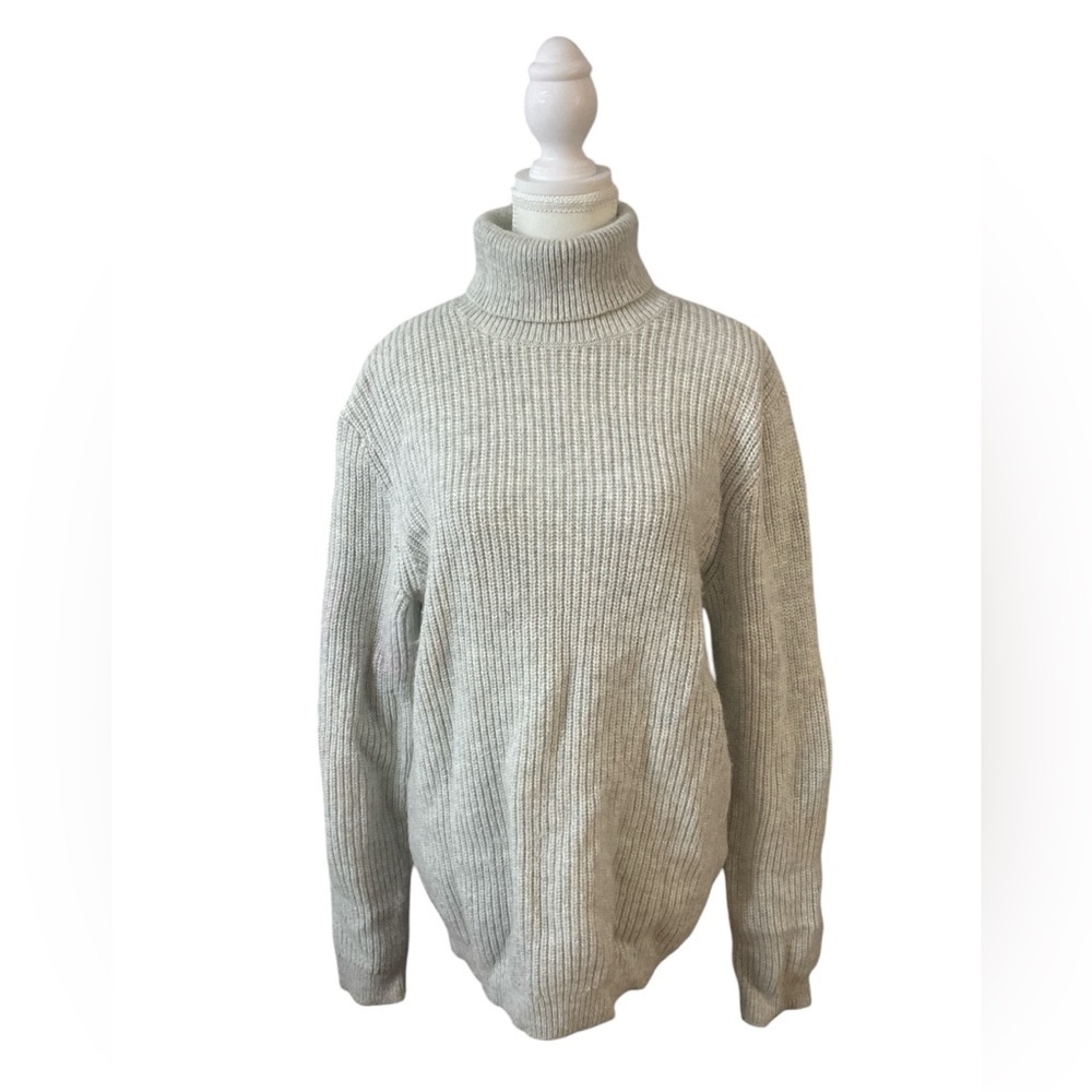 Reiss - Wool Alpaca Blend Turtleneck Sweater